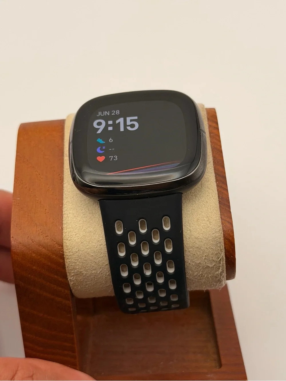Fitbit Sense Advanced, Black/black, Tested, Charger Included,Very Good